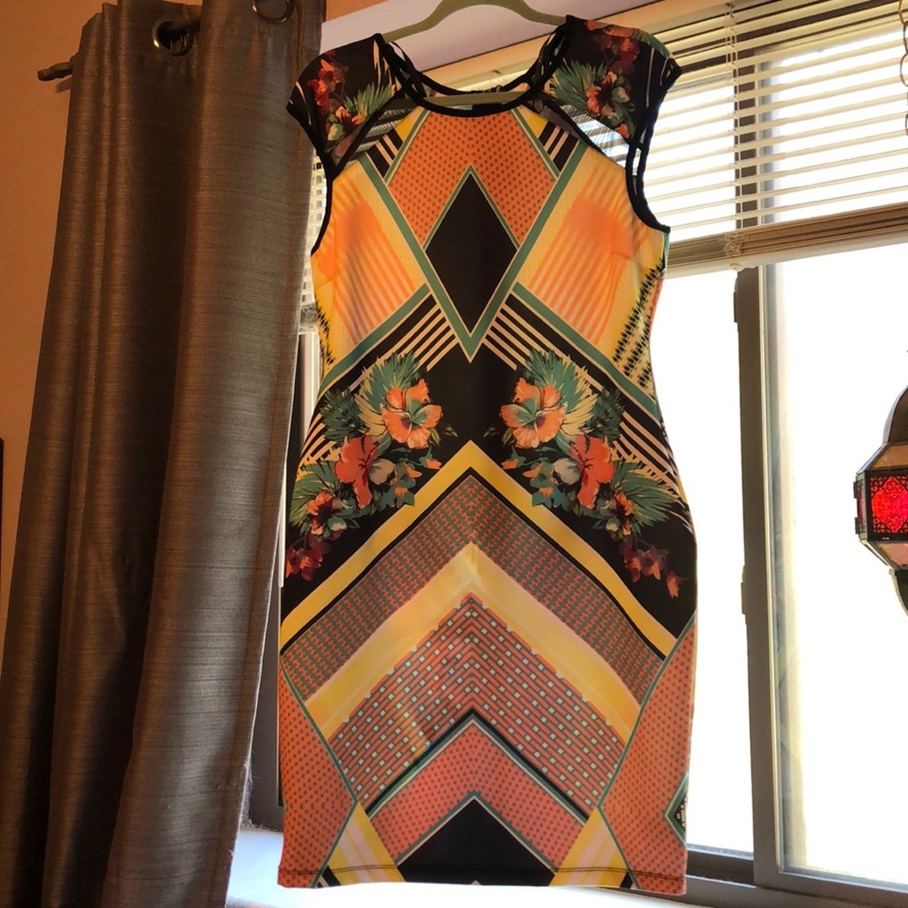 Bisou Bisou Print Dress